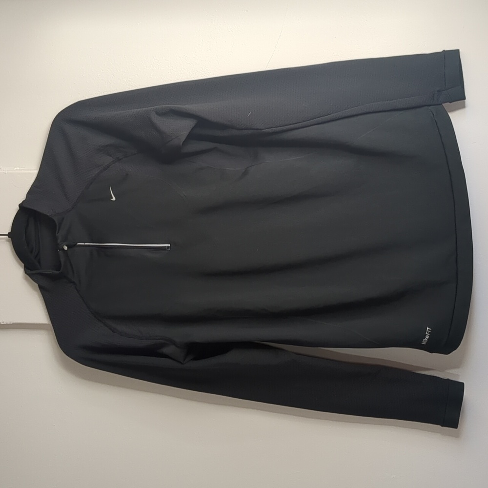 Nike Black Quarter Zip Dri-fit, Women's Large